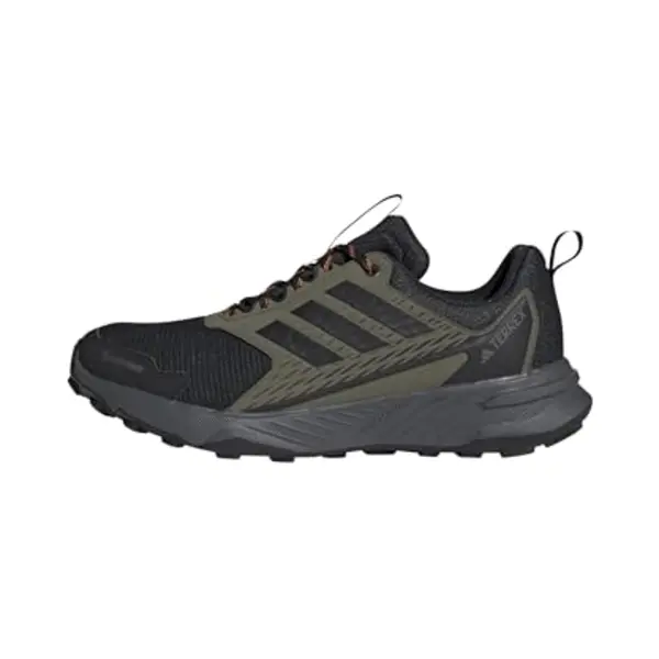 Adidas Men's Terrex Tracefinder 2 Climaproof Trail Running Shoes, Olive Strata/Core Black/Semi Impact Orange, 5.5 Uk thumbnail