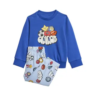 Adidas Sportswear Seasonal Essentials Fun Trainingspak Kids - Kinderen - Blauw