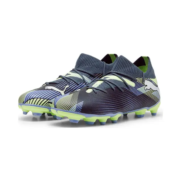 Puma Future 7 Match Fg/ag Jr Voetbalschoenen Blauw Eu 28 thumbnail
