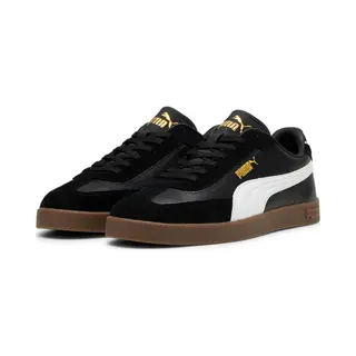 Puma Unisex Club Ii Era Trainers, Puma Black-Puma White-Puma Gold, 10 Uk