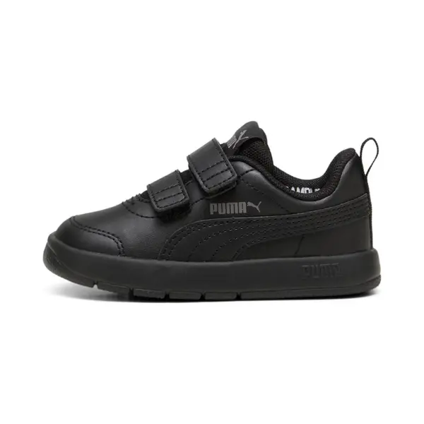 Puma Courtflex V3 V Inf Sneaker Für Jungen, Unisex, Schwarz, Gusseisen, 5 Uk-Kinder thumbnail