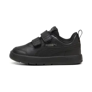 Puma Courtflex V3 V Inf, Uniseks Kindersneakers, Puma Black Puma Black Cast Iron, 24 Eu