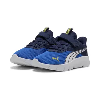 Puma Unisex Kinder Flexfocus Modern Ac+ Ps Sneaker, Vivid Blue Puma White, 32 Eu