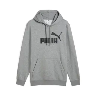 Puma Ess No. 1 Logo Hoodie Fl Heren Sporttrui - Medium Gray Heather
