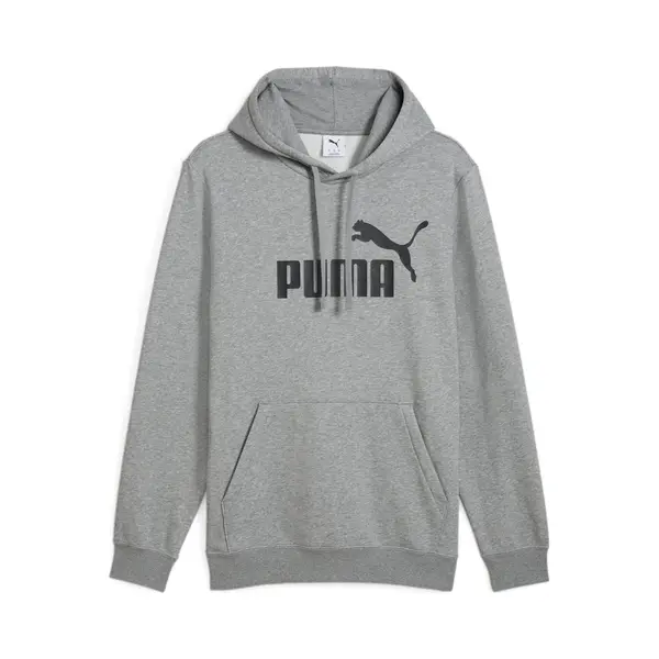 Puma Ess No. 1 Logo Hoodie Fl Heren Sporttrui - Medium Gray Heather thumbnail