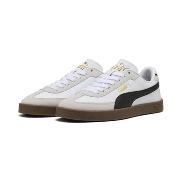 Puma Unisex Kinder Club Ii Era Jr Sneaker, Puma White Puma Black, 38.5 Eu thumbnail