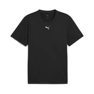 Puma Trainingsshirt "Tad Essentials Meliertes T-Shirt Mit Cat Logo Herren"