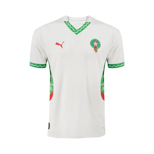 Puma Marokko Uitshirt - 2024/2026 - Junior - Officieel Wedstrijdshirt thumbnail