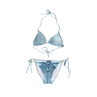 Red By Emp Basic Bikini-Set Blau In L