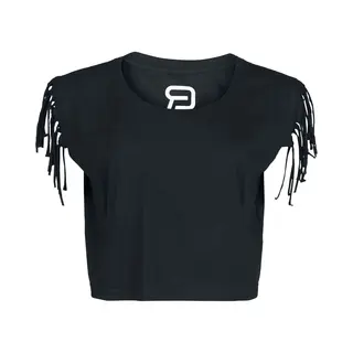R.E.D. By Emp Top - Beach Is Calling Top - S Tot Xxl - Voor Vrouwen - Zwart