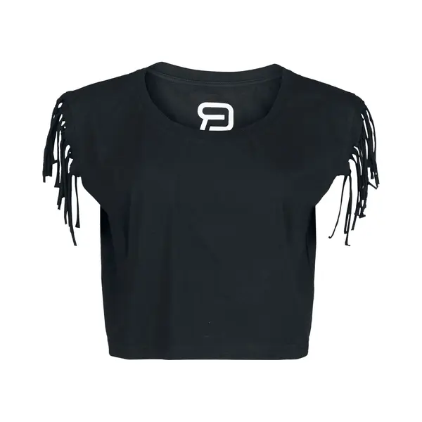 R.E.D. By Emp Top - Beach Is Calling Top - S Tot Xxl - Voor Vrouwen - Zwart thumbnail