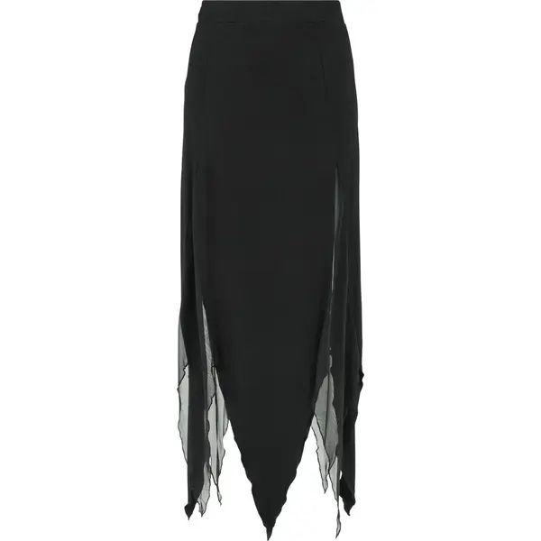 Kihilist By Killstar The Grimmer The Better Midi Skirt Midi Skirt Black thumbnail