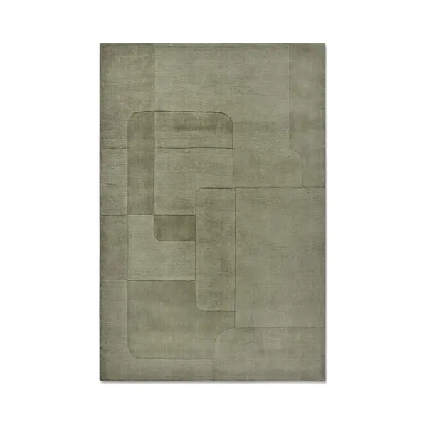 Villeroy & Boch 1906 Wollen Vloerkleed Charlotte Groen - 160 X 230 Cm - (M) thumbnail