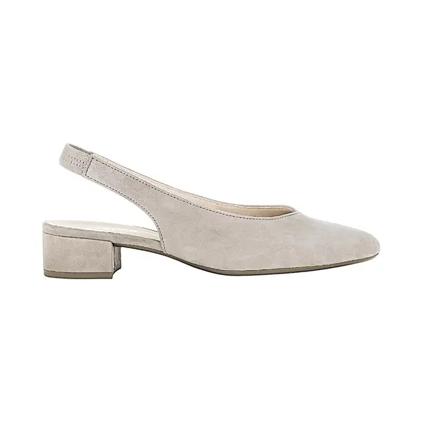 Gabor Mack Light Taupe Suede Womens Slingback Shoes 81.520.12 In A Plain Suede Leather In Size 5.5 thumbnail