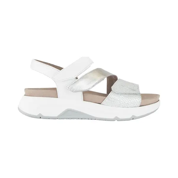 Dames Sandalen Gabor 86.882.51 Rolling Soft Zilver - Maat 4½ thumbnail