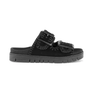 Gabor - Dames Verstelbare Slipper Muilen - Art. 83.741.17 Zwart Maat 40