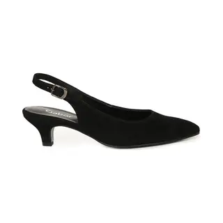 Gabor 'editor' Slingback Court Shoes In Black