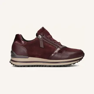 Gabor Lage Sneakers Voor Dames, Merlot Combi 38, 40.5 Eu Large