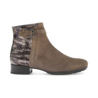 Gabor Enkellaarsjes Cognac Suede - Maat 37.5
