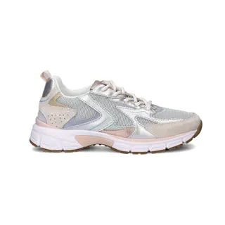 Gabor Sneakers Laag Basaltgrijs / Zilver / Offwhite