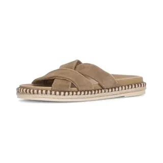 Gabor Damen Pantoletten, Frauen Clogs, Pantoletten, Moderate Mehrweite (G), Best Fitting, Peanut (14), 36 Eu / 3.5 Uk