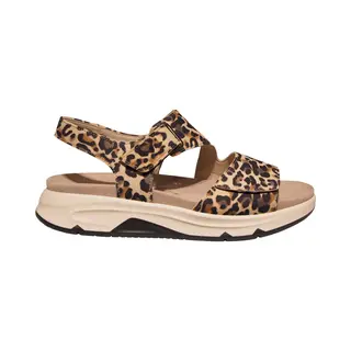 Gabor Dames Sandalen Met Luipaardprint