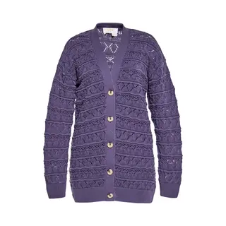 Usha Strickjacke Damen Lila