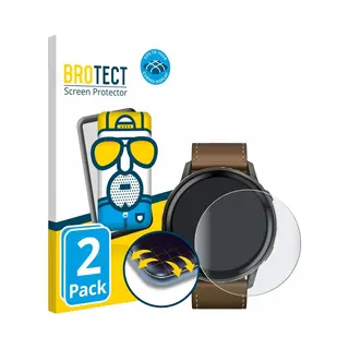 Brotect Full-Cover Schutzfolie Matt Für Garmin Venu 4 (45 Mm) (2 Stück) - Full-Screen Displayschutz-Folie, 3D Curved, Anti-Reflexion