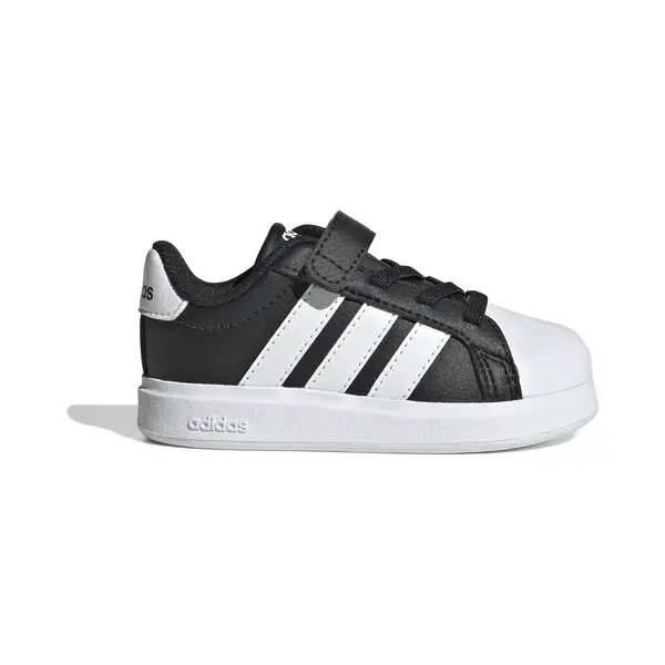 Adidas Mixte Bébé Streettalk Shoes Infants, Core Black/ftwr White/ftwr White, 25 1/2 Eu thumbnail
