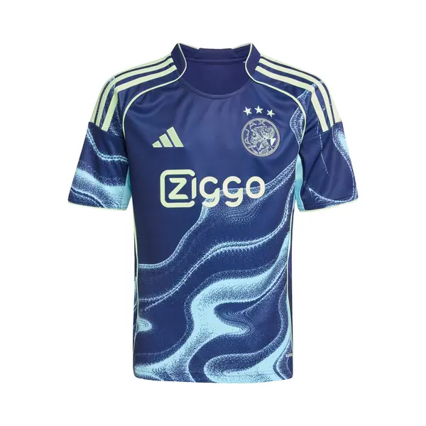 Adidas, Jongens, Voetbalshirt, Ajax Auswärtstrikot Kinder (140), Geel, Blauw, 140 thumbnail
