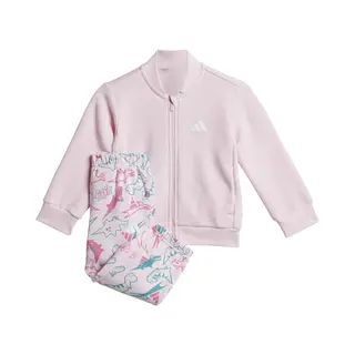 Adidas Seasonal Essentials Adiraptor Fleece Trainingspak Roze 12-24 Months Kinderen