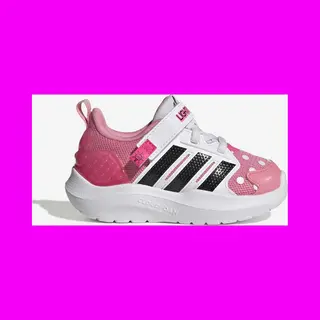 Adidas Sportswear Sportschoen 'Lightorama Minnie Mouse' Neonroze / Lichtroze / Zwart / Wit