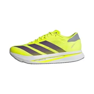 Adidas Men's Adizero Sl2 Shoes, Solar Yellow/Aurora Plum/Powder Plum, 9 Uk