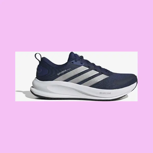Adidas Supernova Ease 2 Hardloopschoenen Voor Heren, Donkerblauw/Mat Zilver/Aurora Ink, 45 1/3 Eu thumbnail