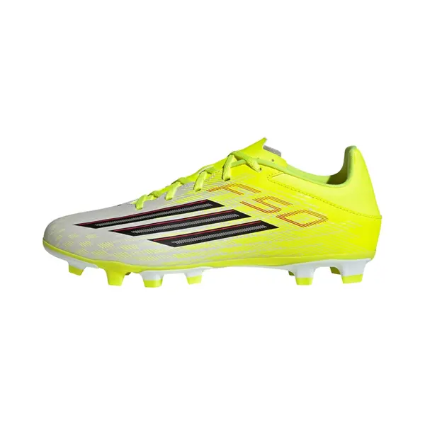 Adidas Unisex F50 Club Firm Ground/Multi Ground Football Boots, Team Solar Yellow 2/core Black/Lucid Red, 10.5 Uk thumbnail