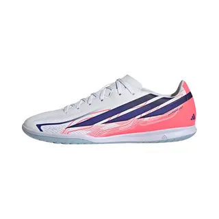 Adidas Unisex F50 Hyperfast Club Indoor Football Shoes, Ftwr White/Solar Purple/Solar Turbo, 6 Uk