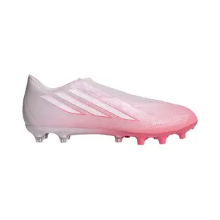 Adidas F50 Sparkfusion League Low Cut Laceless Fg/Ag Chaos Vs Control - Solar Turbo/Weiß/Pink Damen, Größe 39⅓