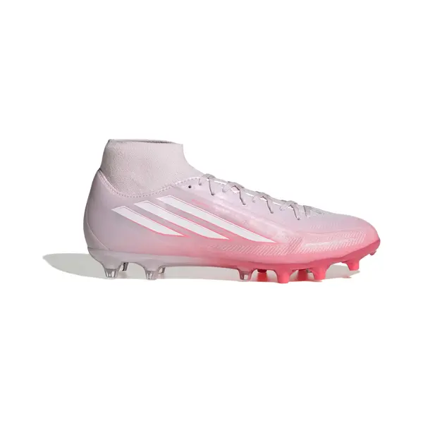 Adidas Women's F50 Sparkfusion League Mid Cut Firm Ground/Artificial Ground Football Boots Womens Shoes, Solar Turbo/Ftwr White/Distilled Pink, 7 Uk thumbnail