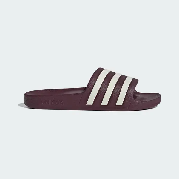 Adidas Performance Strand-/badschoen 'Adilette Aqua' Wijnrood / Offwhite thumbnail