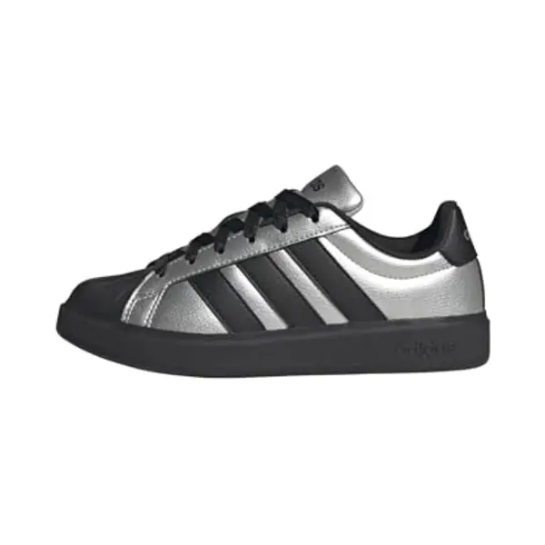 Adidas Unisex Kids Streettalk Junior Shoes, Silver Met./core Black/Silver Met., 6 Uk thumbnail