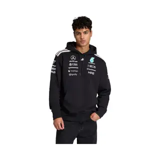 Adidas Performance Mercedes - Amg Petronas Formula 1 Team Driver Sweatshirt Met Capuchon - Heren - Zwart