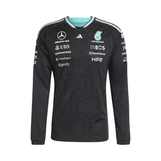 Adidas Performance Tricot 'Mercedes - Amg Petronas Formula 1 Team Authentic' Zwart / Wit