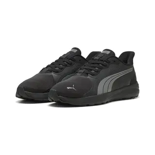 Puma Softride Cosmic Street Sliptech Sneakers, Uniseks, Puma Zwart Gietijzer, 46 Eu