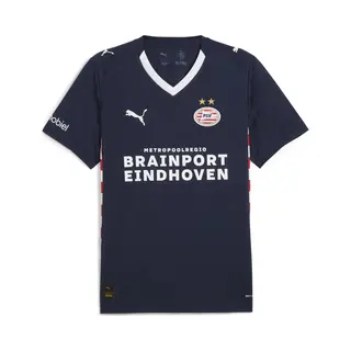 Puma Psv Eindhoven 25/26 Replica Weg T-shirt Met Korte Mouwen Blauw S Man