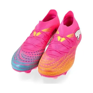 Puma Future 9 Match Fg/Ag Unisex Sportschoenen - Poison Pink-Sun Stream-Bright Aqua-Puma White