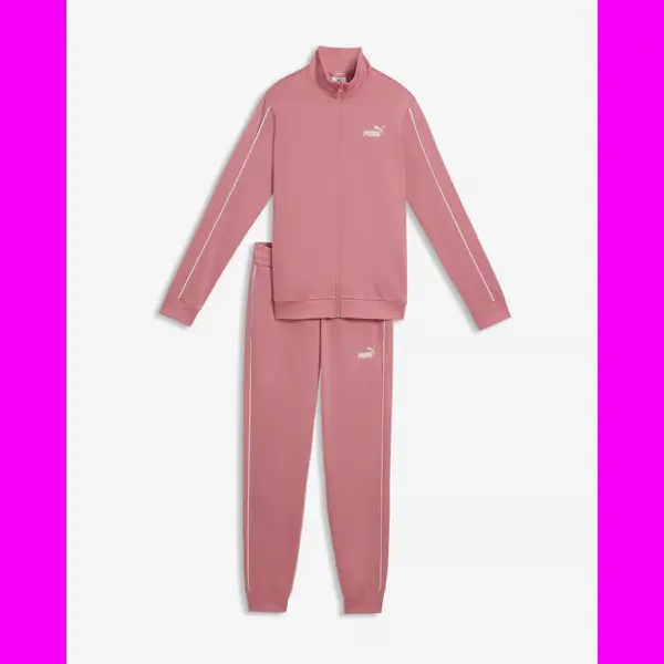 Puma Poly Suit Damen Trainingsanzug Rosa - Xl thumbnail