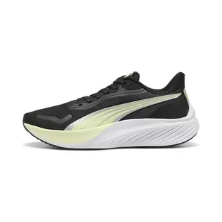 Puma Loopschoen 'Pounce Lite' Zilvergrijs / Appel / Zwart