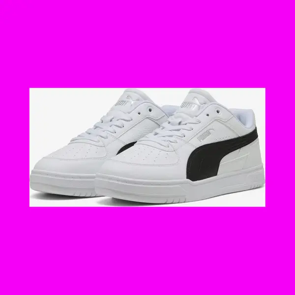 Puma Baskets Unisexes Caven Iii, Blanc, Noir, Argent, 36 Eu, Puma White Puma Black Puma Silver, 36 Eu thumbnail