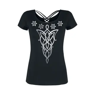 The Lord Of The Rings Evenstar T-Shirt Black