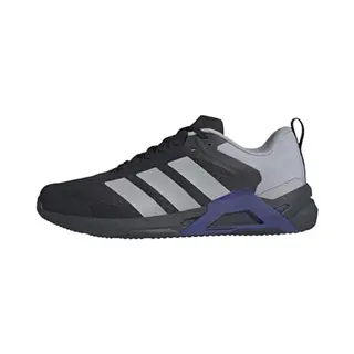 Adidas Herren Dropset Control Training Shoes, Core Black/Halo Silver/Pure Purple, 44 2/3 Eu